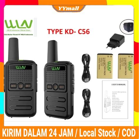 Jual CODHT WLN C56b Handy Talky TWO WAY RADIO Ready 4 Warna C51