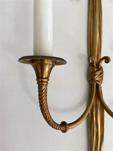 Proantic Paire D Appliques En Bronze De Style Louis Xvi