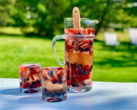 Red White And Blue Sangria Joy Bauer