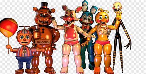 Five Nights At Freddys 2 Art Action And Toy Figures Má Vlast Fnaf 2