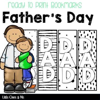 Father's Day Bookmarks by Unique Ideas With Mrs S | TpT