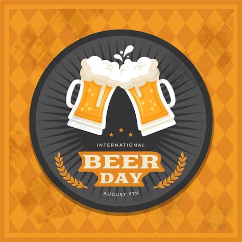 Ilustraci N Del D A Internacional De La Cerveza Vector Gratis