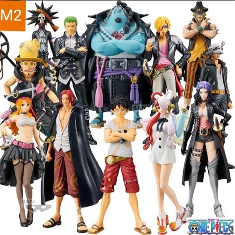 Jual ACTION FIGURE ONE PIECE FILM RED LUFFY ZORO NAMI SANJI ROBIN USOP