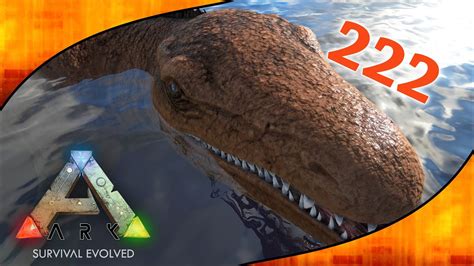 ARK 222 Mosasaurus zähmen Lets Play ARK Survival Evolved German