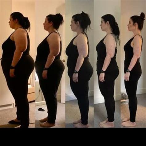 El increíble cambio de una mujer tras bajar más de 80 kilos y ganar una