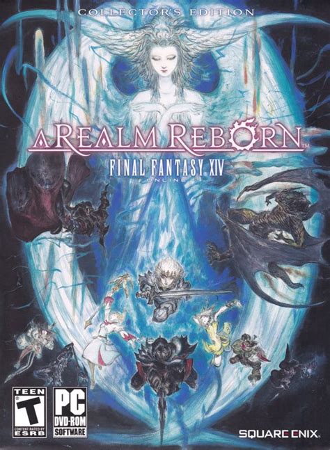 Final Fantasy XIV Online A Realm Reborn Collector S Edition Cover Or