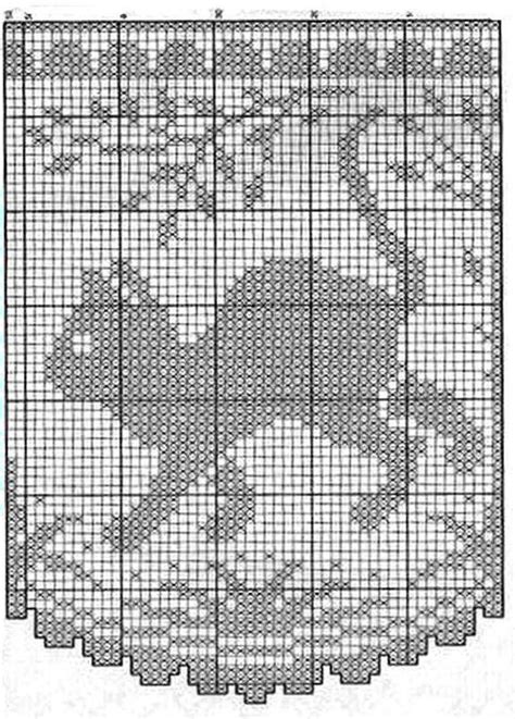 Filet Crochet Crochet Patterns Filet Crochet Curtain Pattern