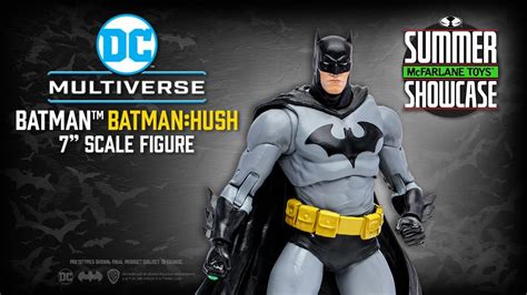 Dc Multiverse Batman Hush Black Grey Figure Action Figure