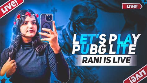 Pubg Lite Join With Team Code Pubg Mobile Lite Live Stream Rani