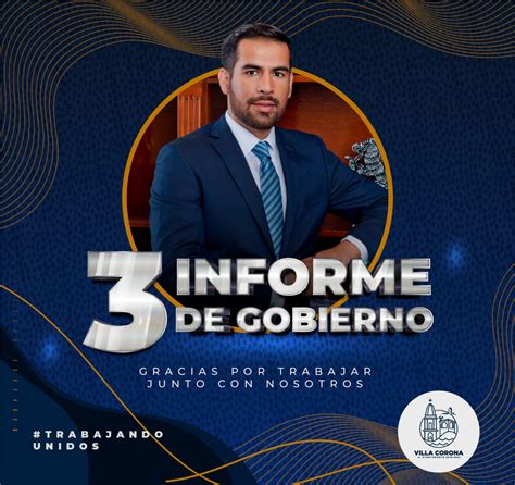 Tercer Informe De Gobierno 2021 H Ayuntamiento De Villa Corona