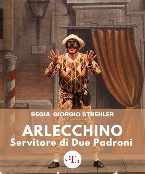 Arlecchino Enrico Bonavera Date Biglietti Teatro It