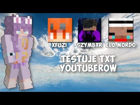 Oceniam TXT YOUTUBERÓW BedWars XFuzi Elo Mordo Szymbxr YouTube