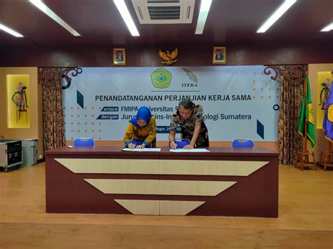 Jurusan Sains ITERA Kerja Sama MBKM Dengan FMIPA Universitas Pakuan ITERA