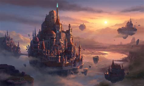 Castle In The Sky Concept Art