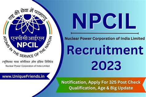 Npcil Recruitment Notification Apply For Post Check