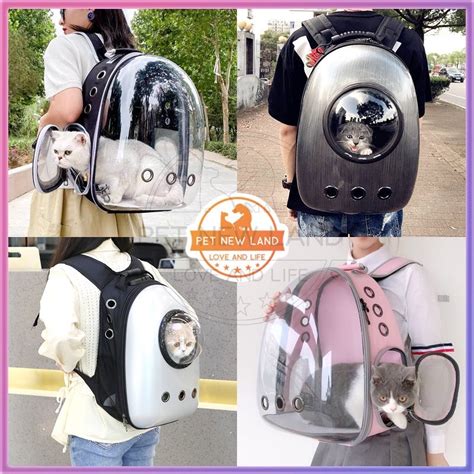 Jual Tas Kucing Astronot Transparan Pet Cargo Kucing Besar Tas Ransel