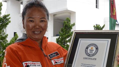 Nepali Woman Summits Everest For 10th Time Nepalnews