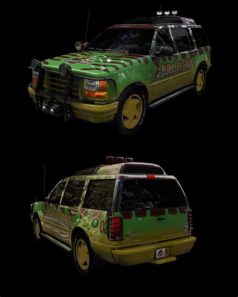 Jurassic Park Explorer | CGTrader