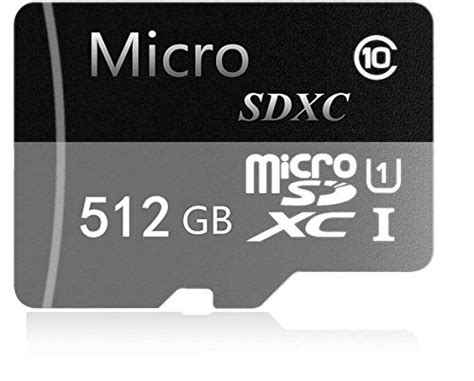 Micro Sd Card 512gb High Speed Class 10 Micro Sd Sdxc Card Memory Card