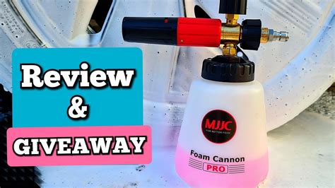 Mjjc Foam Cannon Pro 2 Review The Best Foam Cannon YouTube