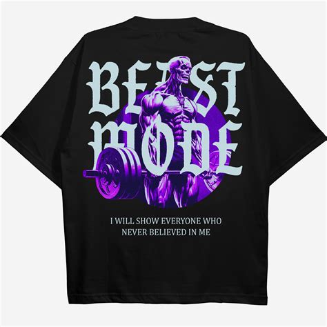 Beast Mode Backprint Oversize Blast Goldenpump