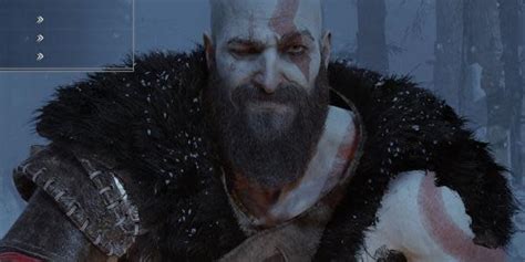 God of War Ragnarök filtran el Modo Foto con imágenes de Kratos sonriendo