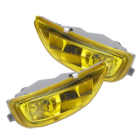 New 12V Car Front Bumper Fog Lights Yellow Driving Lamp For Toyota