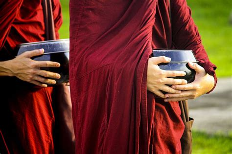 Free photo: theravada monks, buddhist, religious, buddhism, theravada, religion, alms-round ...