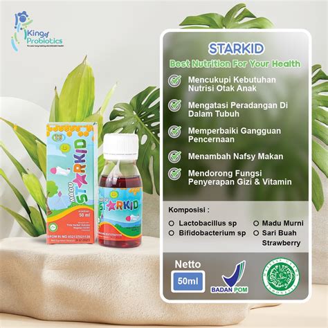 Jual Bioth Madu Starkid Probiotik Sirup Suplemen Kemasan Botol Ml Dan