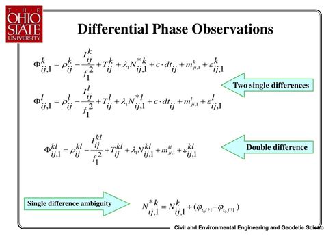 Ppt Part Iv Types Of Gps Observable And Methods Of Their Processing Powerpoint Presentation