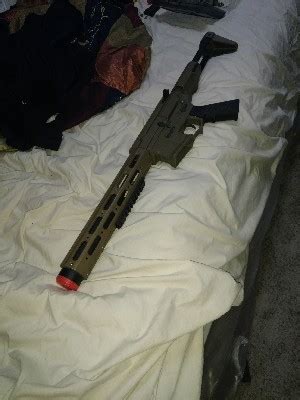 Sold Honey Badger Ares Amoeba Hopup Airsoft