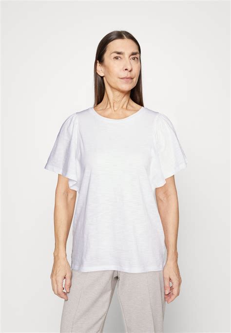 Gap Flutter T Shirt Basic White Weiß Zalando Ch