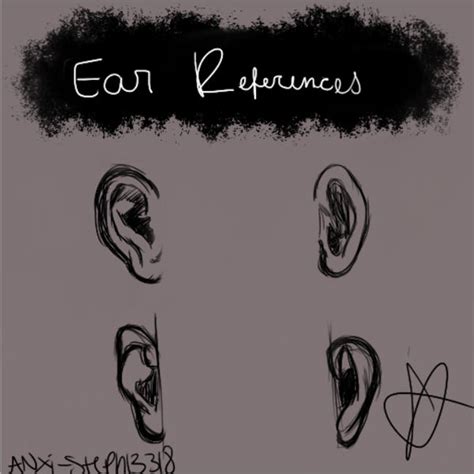 Ear References By Anxi Steph13318 On Deviantart