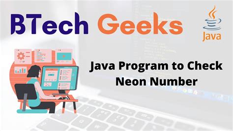 Java Program To Check Neon Number BTech Geeks