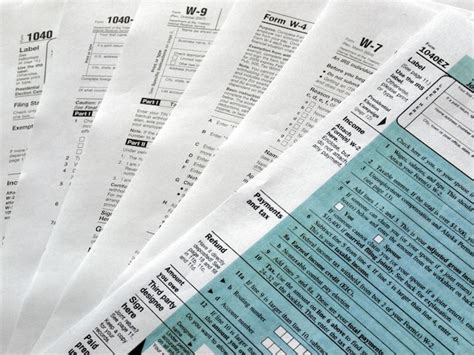 Premium Photo | Usa tax forms