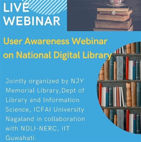 Webinar on National Digital Library of India (NDLI) – ICFAI University, Nagaland