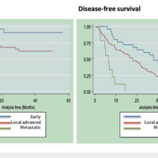 Overall Survival And Disease Free Survival In Relation To Clinical