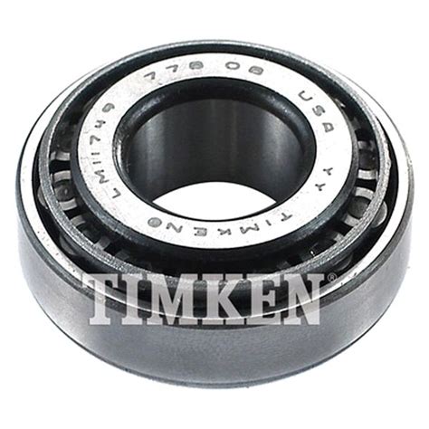 Timken Set Front Passenger Side Outer Standard Wheel Bearing And