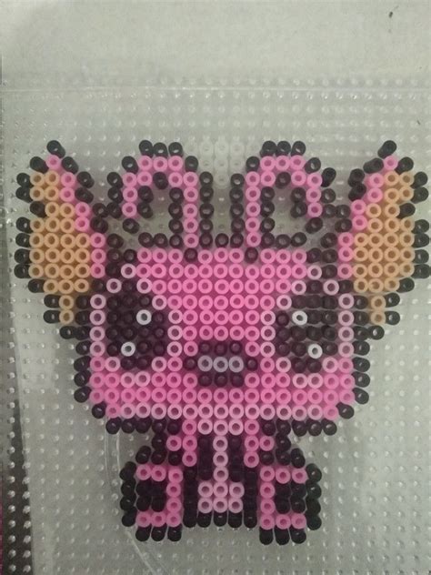 Hama Beads Stitch Rosa Hama