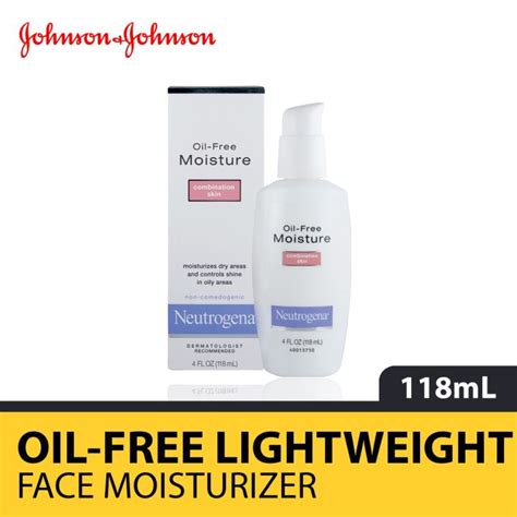 Neutrogena Oil Free Moisture Combination Skin 118ml Lazada