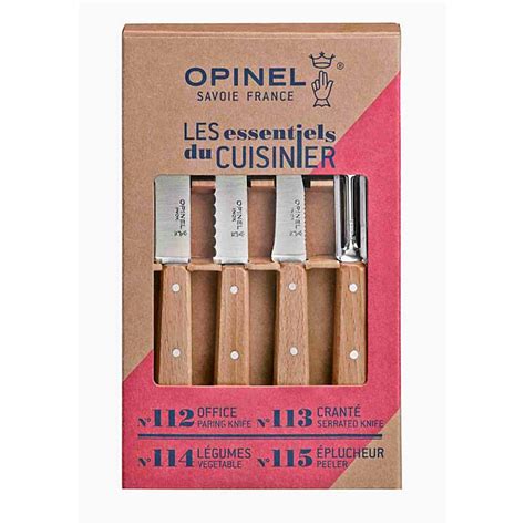 Opinel Coffret Les Essentiels Du Cuisinier Naturel