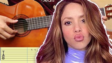 Te Felicito Shakira Guitarra Tutorial Punteo Cover Youtube