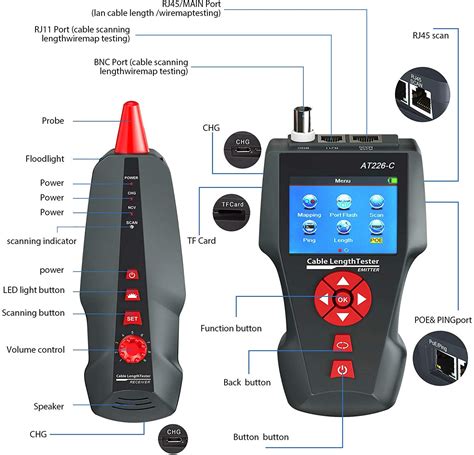 Kolsol At C Rj Lan Network Cable Tester Utp Stp Diagnose Tone