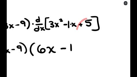 Product Rule Youtube