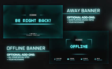 Cyclone Brb Offline Banners Twitch Layouts For Your Stream