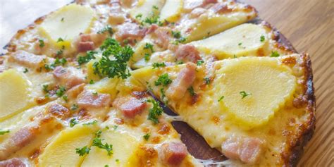 Recette Pizza Aux Pommes De Terre Et Jambon Facile Mes Recettes Faciles