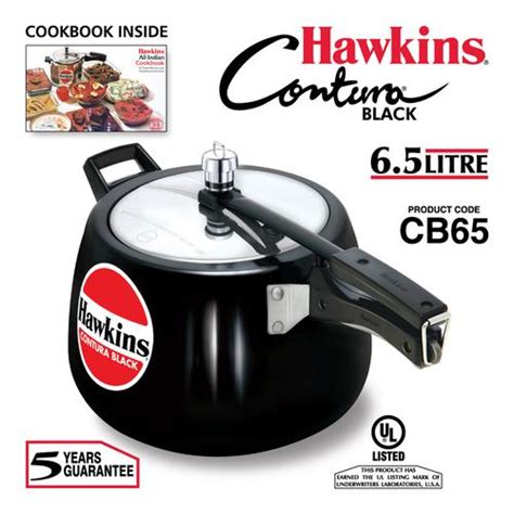 Buy Hawkins Contura Hard Anodised Black Inner Lid Pressure Cooker