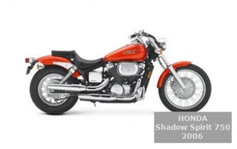 Honda Shadow Spirit 750 2006 Technické Parametry Názory Motorkářů Servisní Manuály