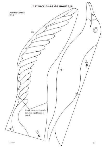 4 M113093 1 Whirligigs Patterns Bird Template Bird Paper Craft