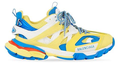 Balenciaga Track Led Sneaker In Blue For Men Lyst